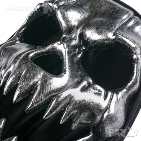 Маска - череп с качулка, снимка 2 - Други - 52141516