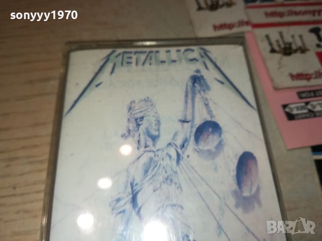 METALLICA-КАСЕТА 1107240815, снимка 9 - Аудио касети - 46543660