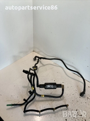 Тръба и Маркуч на Горивопровода с Ръчна Помпа за Peugeot 3008 1.6 HDI (2010), снимка 2 - Части - 53590964