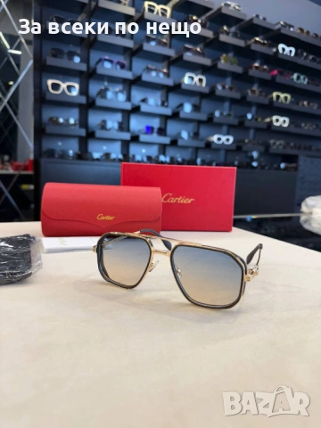Cartier Слънчеви Очила С UV Защита - Различни Цветове И Модели Код SK1148, снимка 3 - Слънчеви и диоптрични очила - 53897721