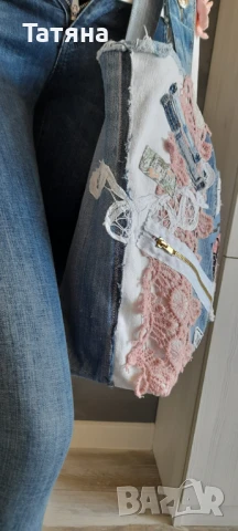 Чанта ръчна изработка , снимка 5 - Чанти - 50967473