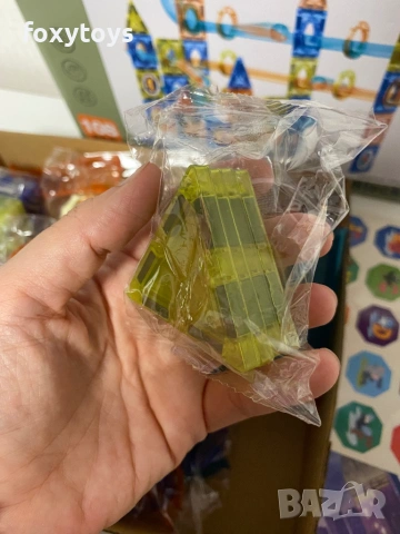 Магнитен конструктор Път с топчета - 108 части, снимка 11 - Конструктори - 53564515