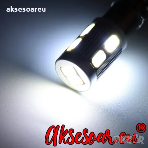 2 броя Нови габарити BAX9S с 10 LED диода крушка H6W-DC 12 V габаритни крушки фарове дневни светлини, снимка 14 - Аксесоари и консумативи - 49905383