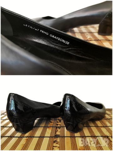 Bally 1851 Grayson Swiss / 37* / дамски обувки естествена кожа и кован гьон / състояние: отлично, снимка 7 - Дамски елегантни обувки - 45569951