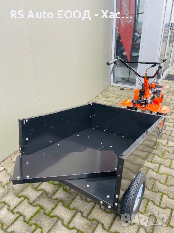 Ремарке за тракторна косачка Husqvarna , мотофреза , снимка 11 - Ремаркета - 53404990