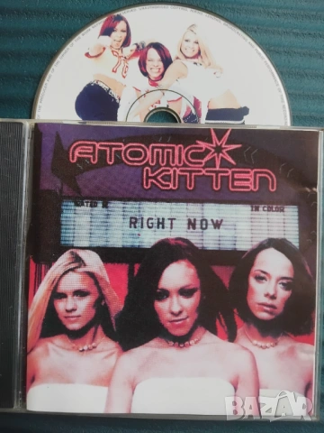 Atomic Kitten – Right Now - матричен диск музика