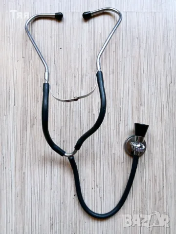 Ретро медицински стетоскоп, снимка 3 - Уреди за диагностика - 49886388