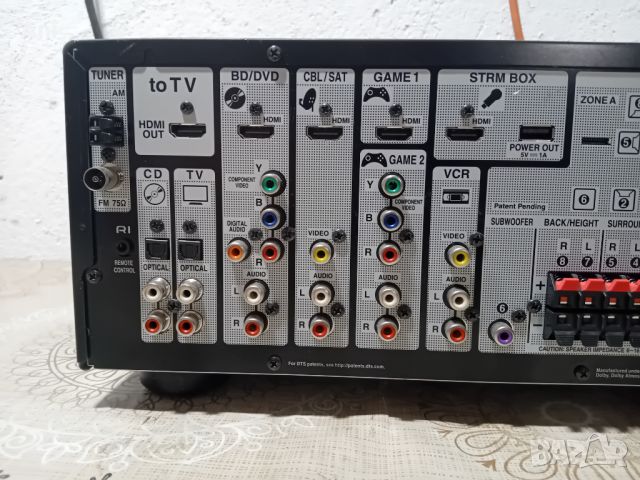 Ресийвър - ONKYO TX-SR444, снимка 6 - Ресийвъри, усилватели, смесителни пултове - 46168138