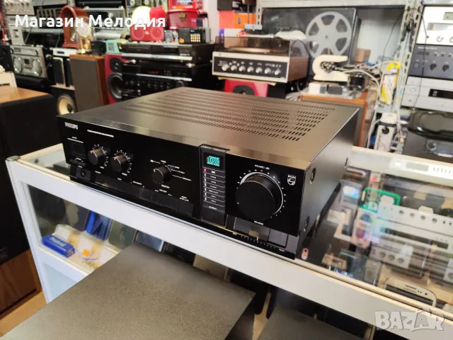 🔊 📢📣📯🔔 🎵 Усилвател Philips FA860 Две по 130 вата на 4 ома. В отлично техническо и визуално със, снимка 8 - Ресийвъри, усилватели, смесителни пултове - 50174810