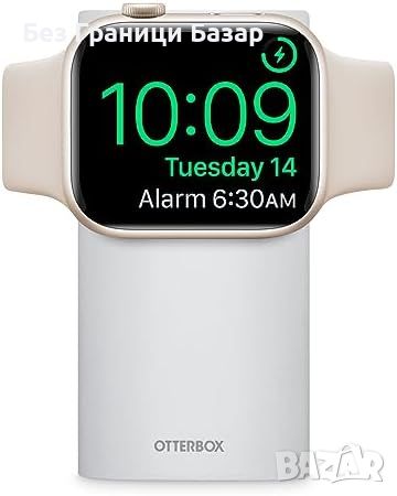 Нов Портативен Power Bank Apple Watch Зарядно с Магнит 3000mAh, снимка 2 - Друга електроника - 45670486