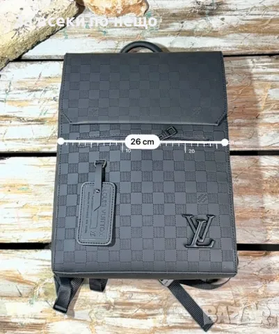 Мъжка черна чанта Louis Vuitton - Налични различни цветове Код D1483, снимка 7 - Чанти - 48275609