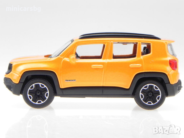 Метални колички: Jeep Renegade - Bburago, снимка 2 - Колекции - 44937861