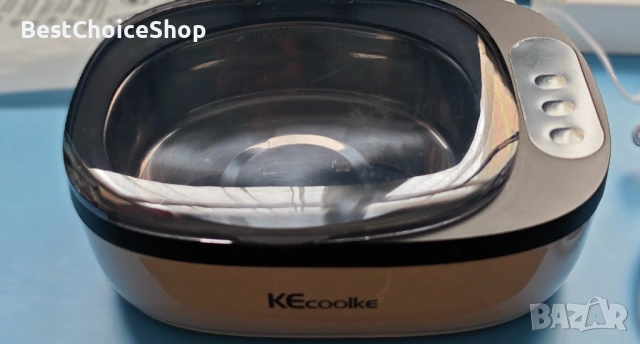 Ултразвукова почистваща вана 750ml KEcoolke – за очила, бижута, часовници, снимка 3 - Друга електроника - 54087943