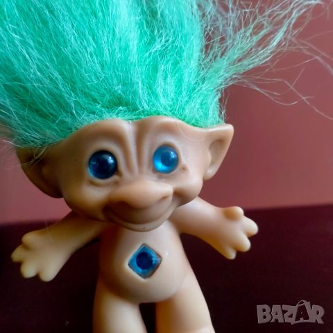 Играчка Кукла Трол Troll 7 см + коса, снимка 10 - Колекции - 45904380