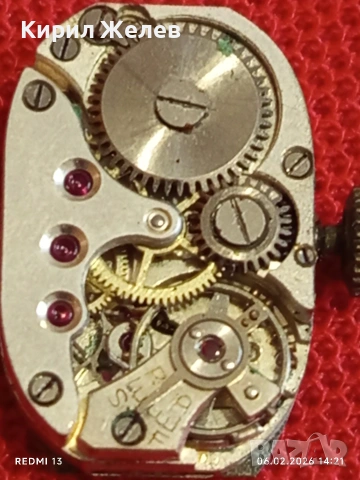 Дамски механичен часовник Мars позлатен с верижка за КОЛЕКЦИОНЕРИ 52864, снимка 12 - Антикварни и старинни предмети - 53381624