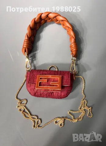 Fendi мини чанта, снимка 4 - Чанти - 46931051