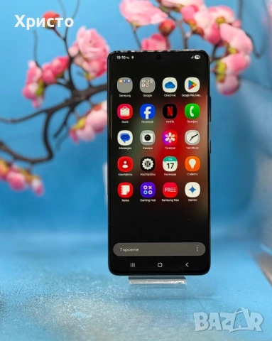 Samsung Galaxy S21 Ultra, Dual SIM, 256GB, 12GB RAM, 5G, Phantom Black , снимка 2 - Samsung - 53137565