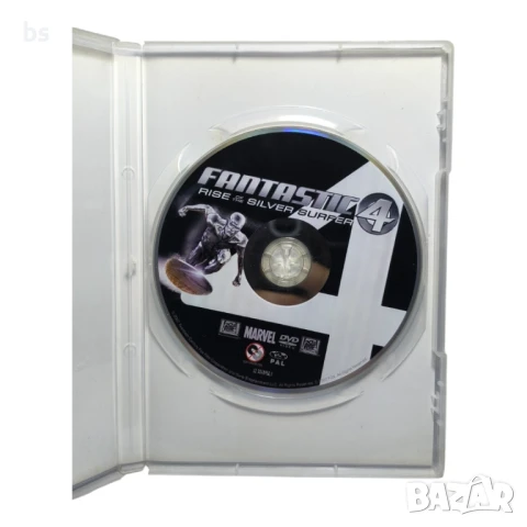 Фантастичната четворка и сребърният сърфист DVD , снимка 4 - DVD филми - 42606975