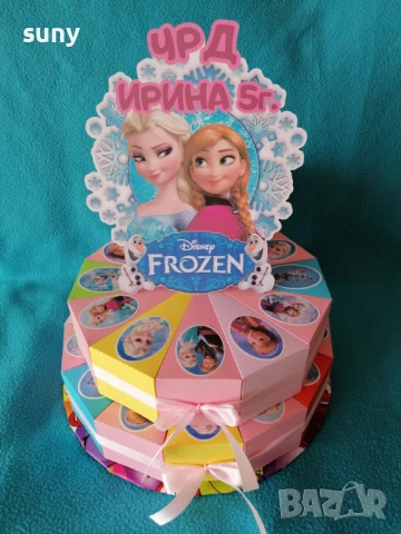 Картонена торта Стич, снимка 10 - Други - 50953363