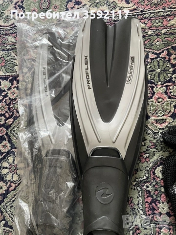 Clique шнорхелова маска + плавници за плуване Proflex / Aquatics, снимка 7 - Водни спортове - 53886814