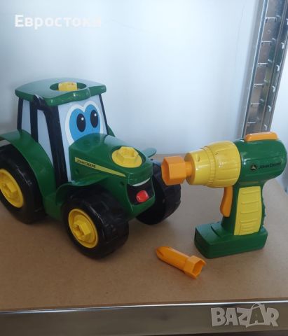 Трактор John Deere Build-A-Buddy™ Johnny Комплектът за сглобяване от 16 части, снимка 6 - Коли, камиони, мотори, писти - 45343815