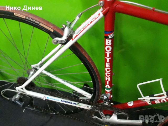 Продавам BOTTECCHIA италиански шосеен велосипед от 93 г., снимка 3 - Велосипеди - 46663267