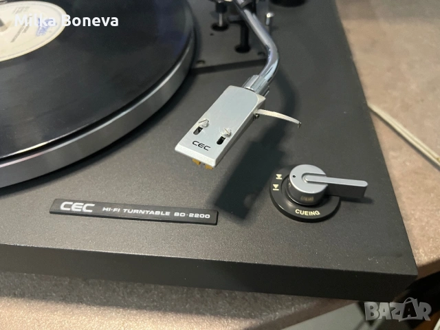 C.E.C. BD2200, снимка 2 - Грамофони - 53343183
