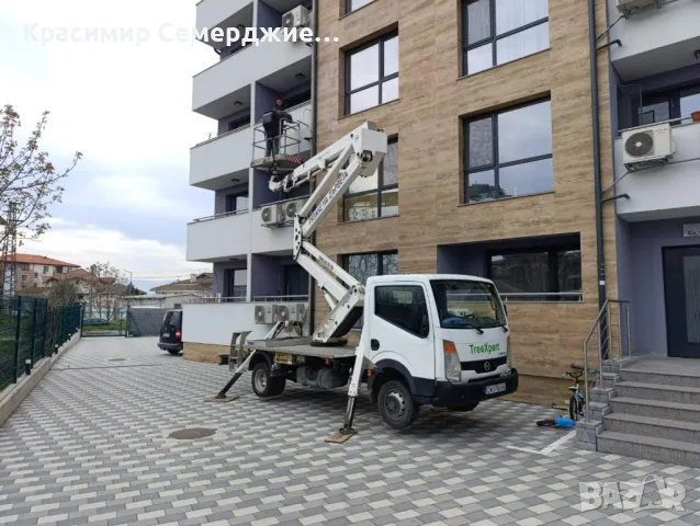 Автовишка под наем с оператор - Пловдив, снимка 4 - Транспорт под наем - 50073920