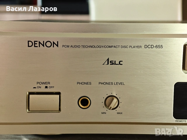 CD плеър DENON DCD-655 в перфектно състояние , снимка 3 - Ресийвъри, усилватели, смесителни пултове - 54277129
