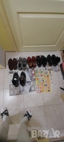 Обувки Декатлон зимни и естествена кожа спортни