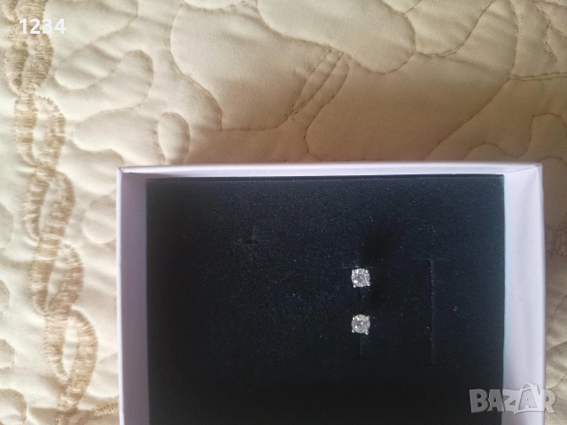 дамски сребърни обеци , снимка 3 - Обеци - 53692612