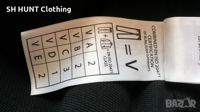 BLAKLADER 1541-1811 Stretch Shorts Work Wear размер 50 / L еластични работни къси панталони W3-21, снимка 17 - Панталони - 52027499