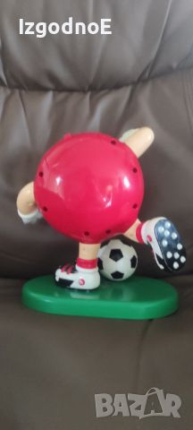 &M'S - Promotional - M&M'S Character Football Player Dispenser - 1990-1999 - Germany Ретро MM, снимка 6 - Фигурки - 46723281