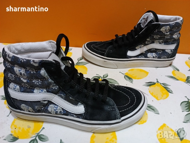Vans кожени с черепи N 36,5