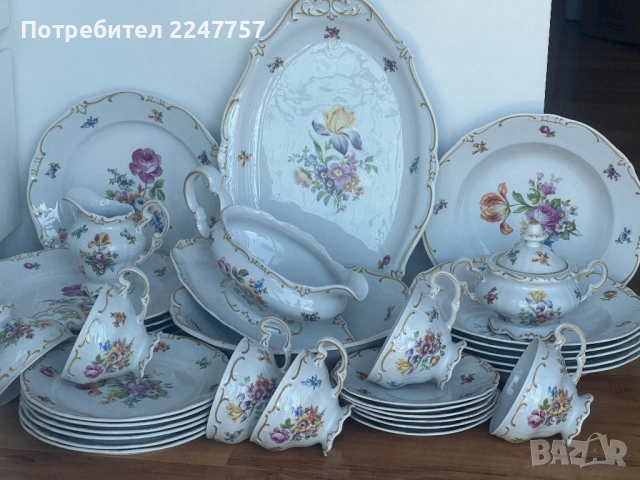 Сервиз за хранене и чай порцелан Weimar Katharina 