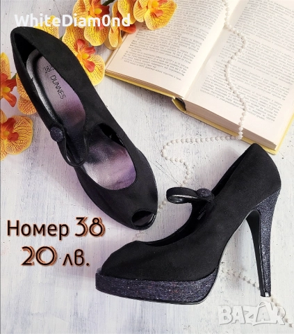 Разнообразие от празнични дамски обувки на ток номер 38, снимка 3 - Дамски обувки на ток - 52351640