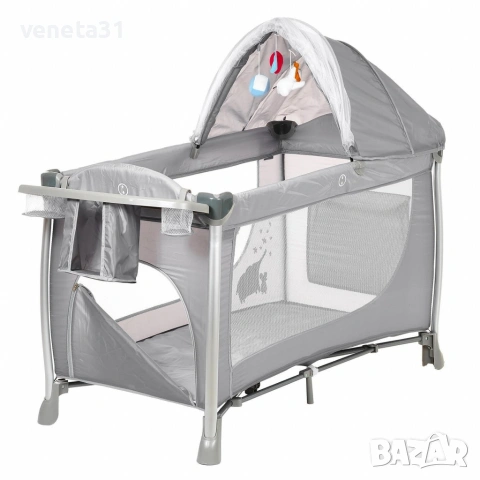 ♥️Детска кошара Zizito doris на 2 нива, снимка 2 - Кошарки - 54009125