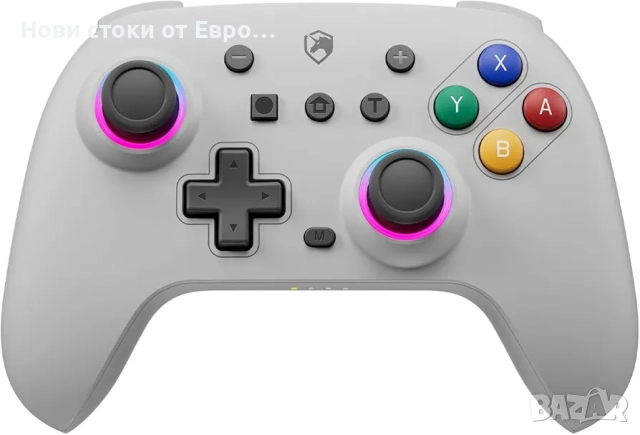 ECHTPower контролер за превключване, ретро цветен безжичен контролер за превключване 