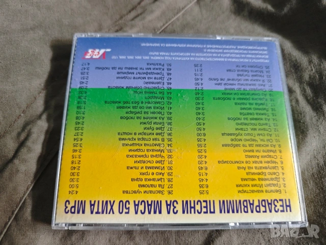 CD Незабравими песни за маса, снимка 2 - CD дискове - 53992822