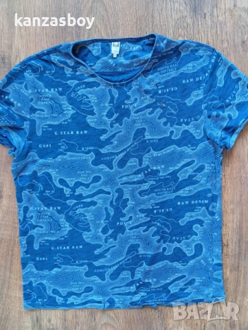 g-star - страхотна мъжка тениска 2ХЛ, снимка 4 - Тениски - 53711659