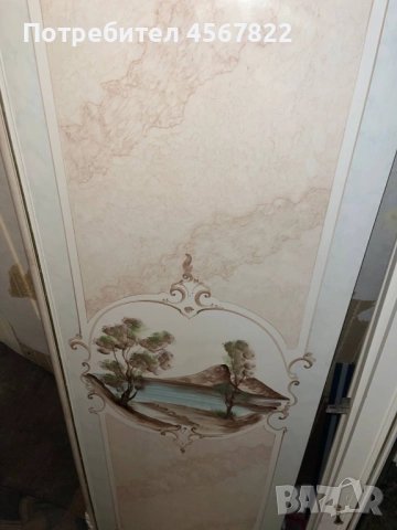 Луксозен петкрилен гардероб в стил Барок/Rococo. , снимка 3 - Гардероби - 51634587