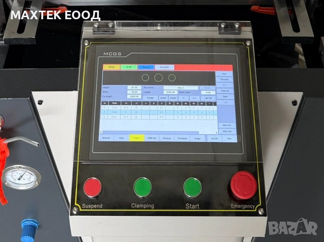 Център за обработка на ПВЦ и алуминиеви профили Machtec CNC 600M, снимка 5 - Други машини и части - 51493033