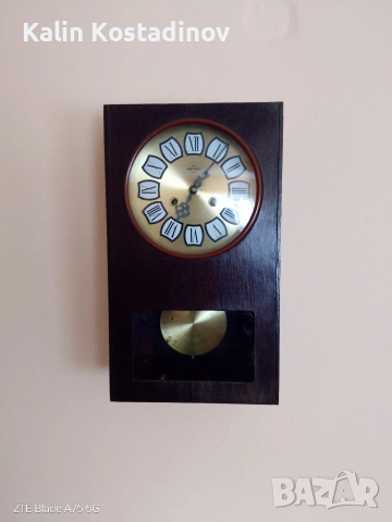 Стенен часовник, снимка 2 - Антикварни и старинни предмети - 54076341