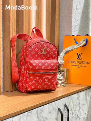 Louis Vuitton дамски раници Различни цветове , снимка 7 - Раници - 48937567