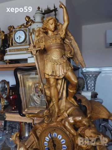 Френски каминни часовници-цени 1500 до 4500 евро, снимка 5 - Антикварни и старинни предмети - 52307844