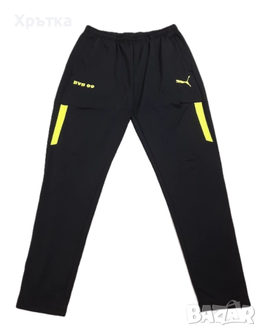 Puma FC Borussia Dortmund - Оригинално мъжко долнище размер L, снимка 3 - Спортни дрехи, екипи - 52653414