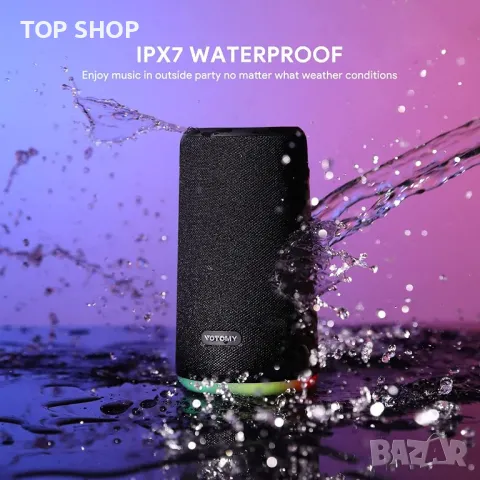 Нов Bluetooth Водоустойчив високоговорител Колонка 16W стерео звук, снимка 6 - Bluetooth тонколони - 49956822