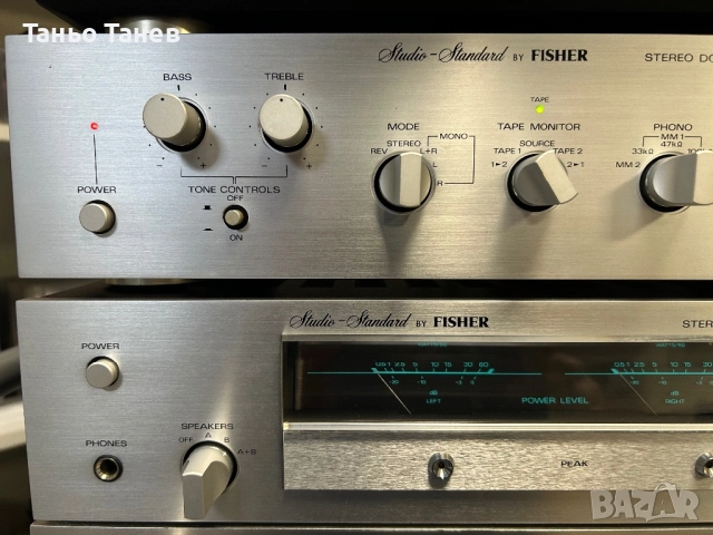 Fisher BA-3000 Fisher CC-3000, снимка 3 - Ресийвъри, усилватели, смесителни пултове - 52531324