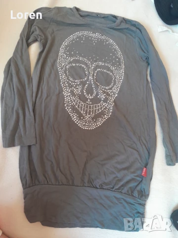 Подарявам!Детска туника със камъчета, снимка 3 - Детски Блузи и туники - 42421017