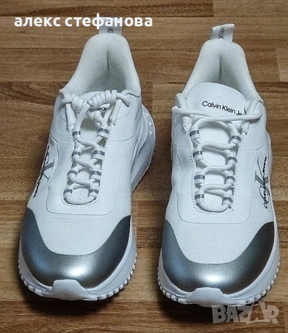 маратонки calvin klein - 39 номер , снимка 2 - Маратонки - 53464865
